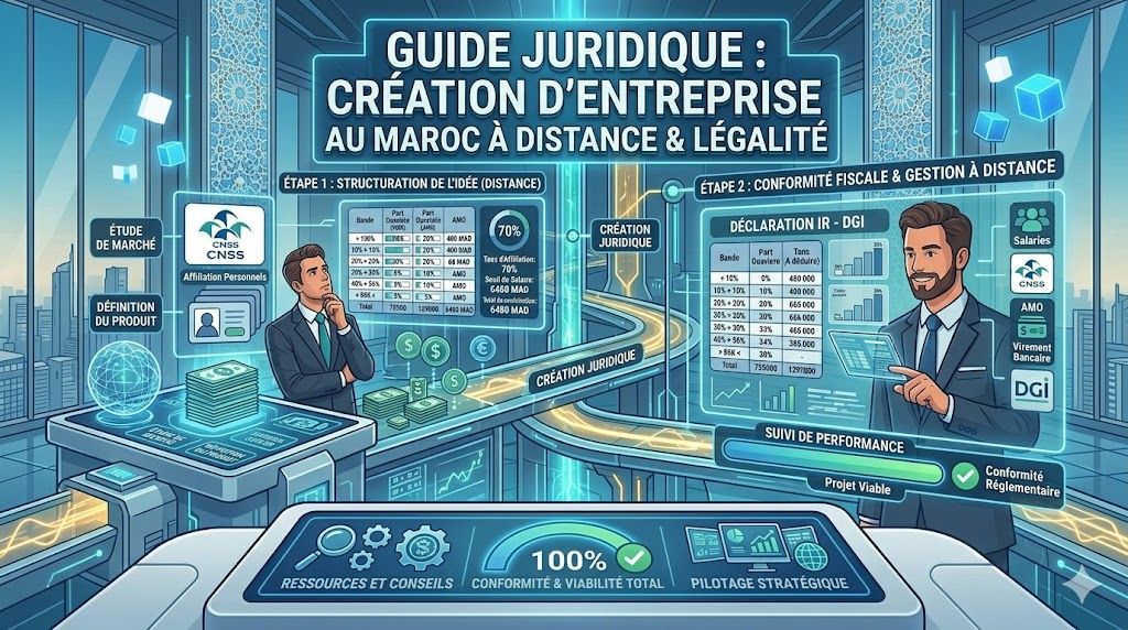 Créer une entreprise au Maroc sans se déplacer : est-ce légal ?