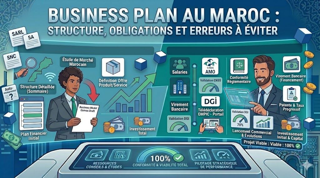Business plan au Maroc : structure, obligations et erreurs à éviter