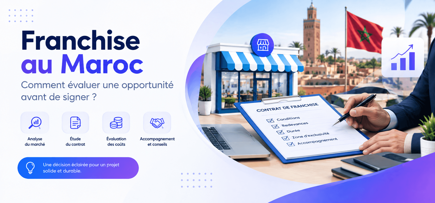Franchise au Maroc : comment évaluer une opportunité avant de signer ?