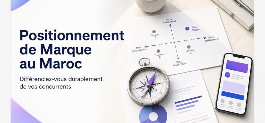 Couverture : Positionnement de marque au Maroc : comment vous différencier durablement de vos concurrents
