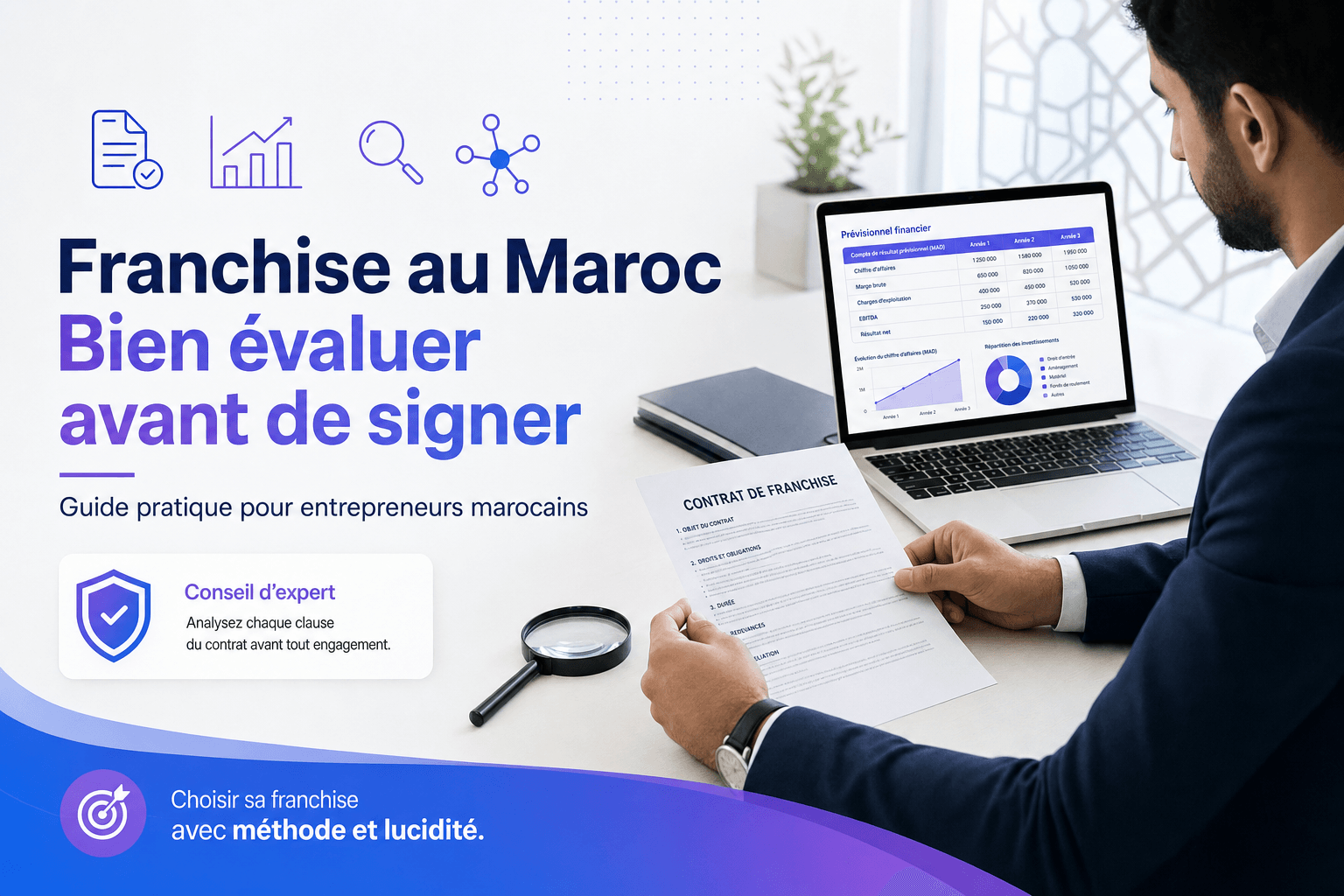Franchise au Maroc : comment évaluer une opportunité avant de signer ?