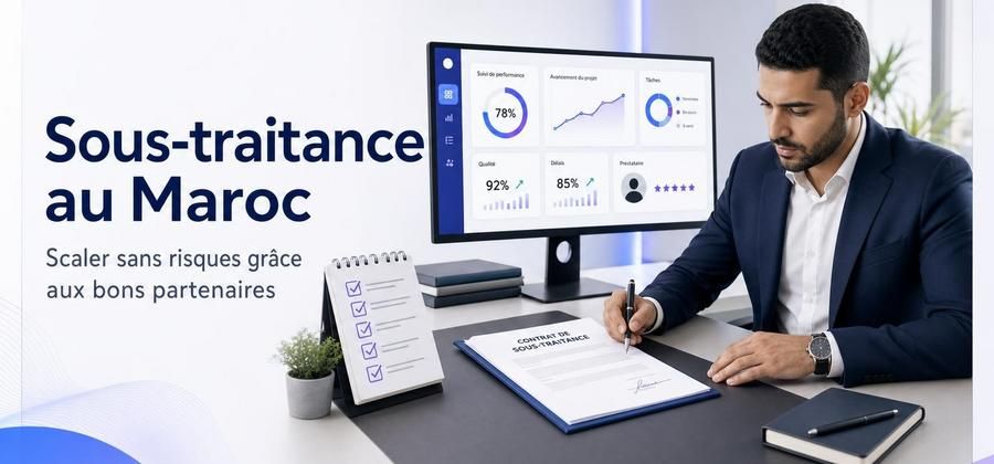 Sous-traitance au Maroc : comment bien structurer ses partenariats pour scaler sans risques