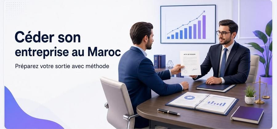 Couverture : Céder son entreprise au Maroc : guide pratique pour bien préparer sa sortie