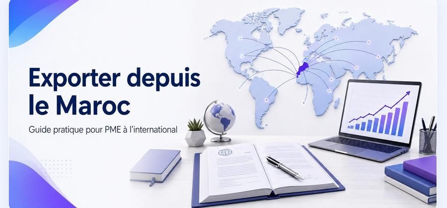 Couverture : Internationalisation d'une PME marocaine : comment se lancer à l'export sans se perdre
