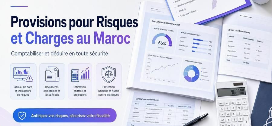 Provisions pour risques et charges au Maroc : comptabilisation, déductibilité fiscale et bonnes pratiques