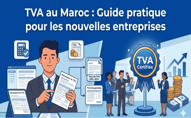 Couverture : TVA au Maroc : guide pratique pour les nouvelles entreprises